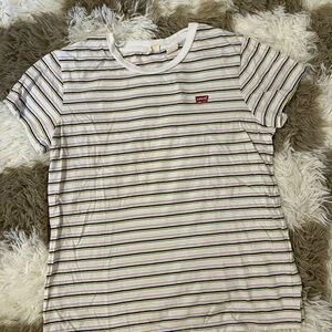 Levi's Multicolor Striped Tee size m